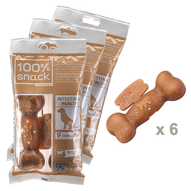 Лакомство 100% SNACK, EUGLENA, косточки, наполняемые