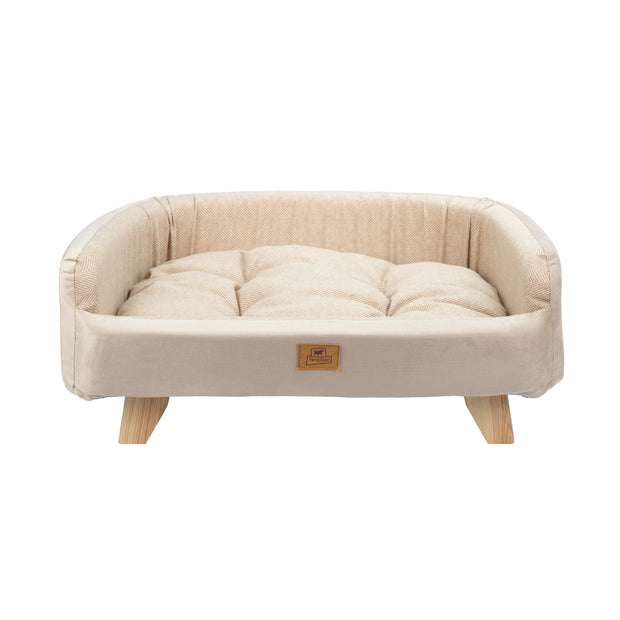 YUKI Cama de madera para perros y gatos