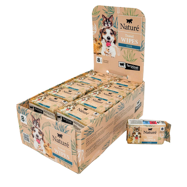 КАРМАННЫЕ САЛФЕТКИ NATURÉ TRAVEL WIPES (x8)