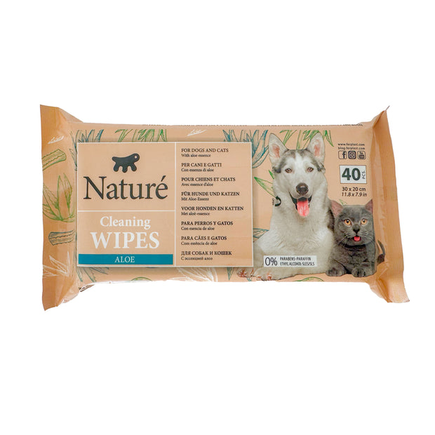 NATURÉ TOALHETES COM ALOE VERA (X40)