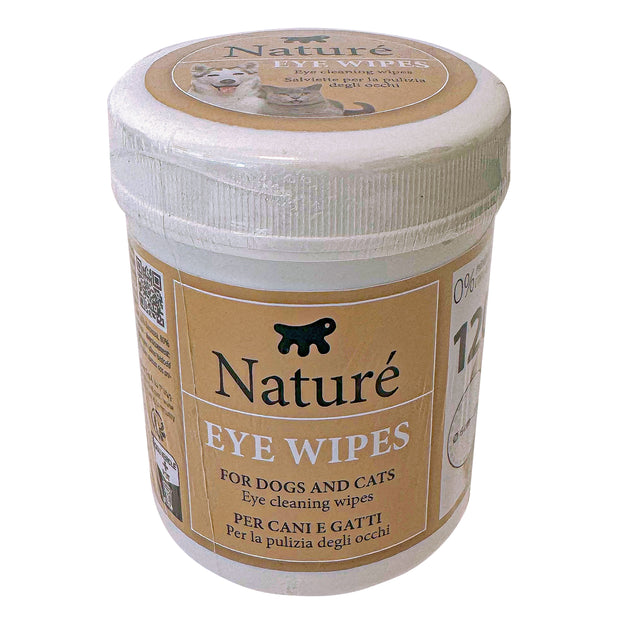 NATURÉ TOALHETES DE LIMPEZA PARA OS OLHOS –PARA CÃES E GATOS (x120)
