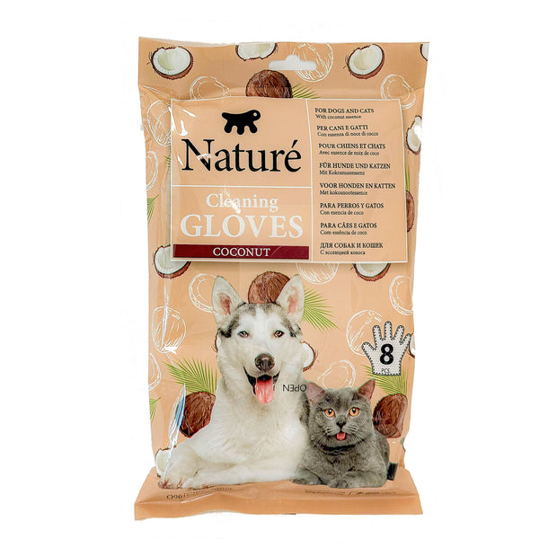 NATURÉ МЕЧКИ ДЛЯ УБОРКИ С КОКОСОМ (X8)
