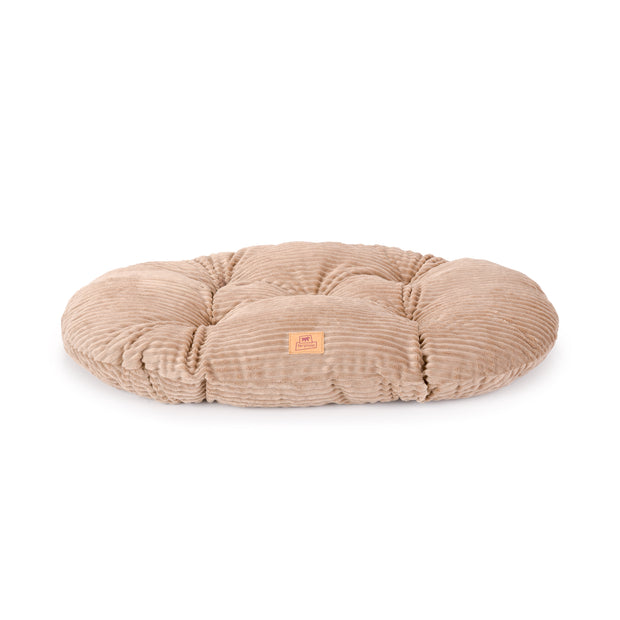 RELAX CORDUROY Almofada oval para cães e gatos