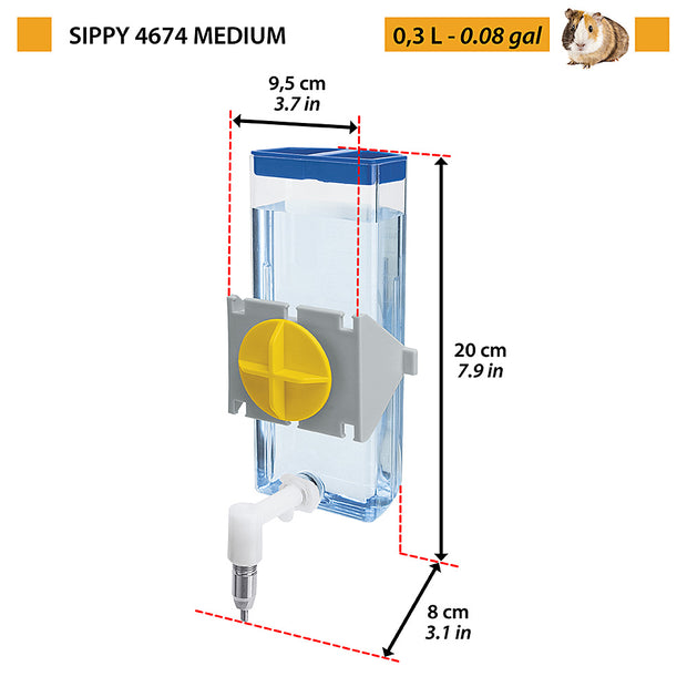SIPPY 4674 撞针水壶中号