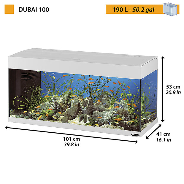DUBAI 100 LED - 190 л