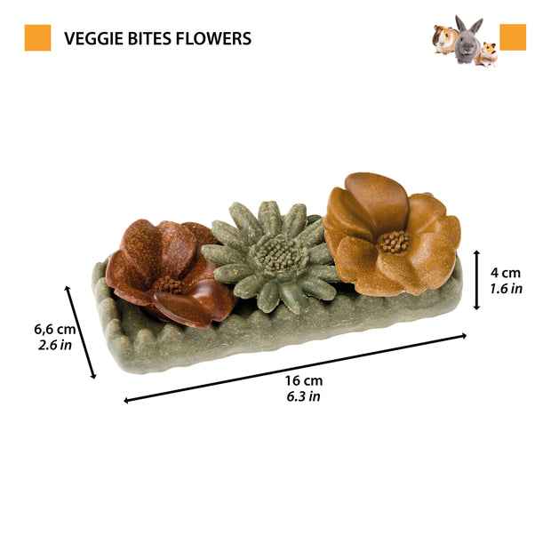 VEGGIE BITES FLOWERS    