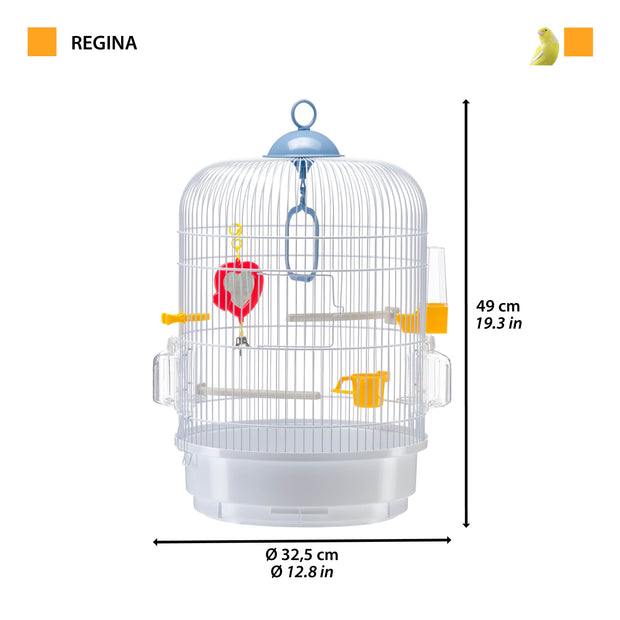 里贾纳白色鸟笼