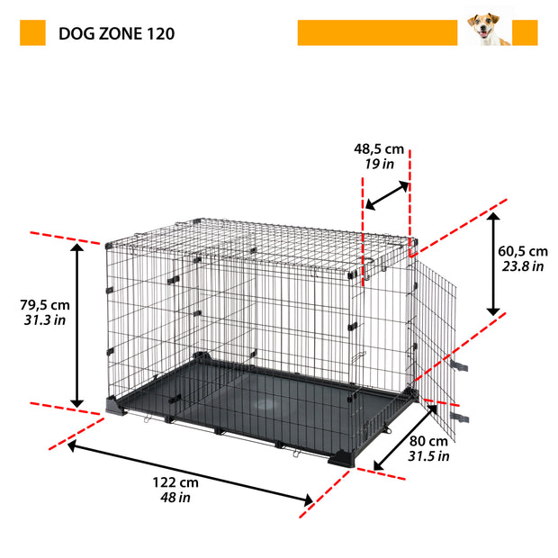 DOG ZONE dog crate