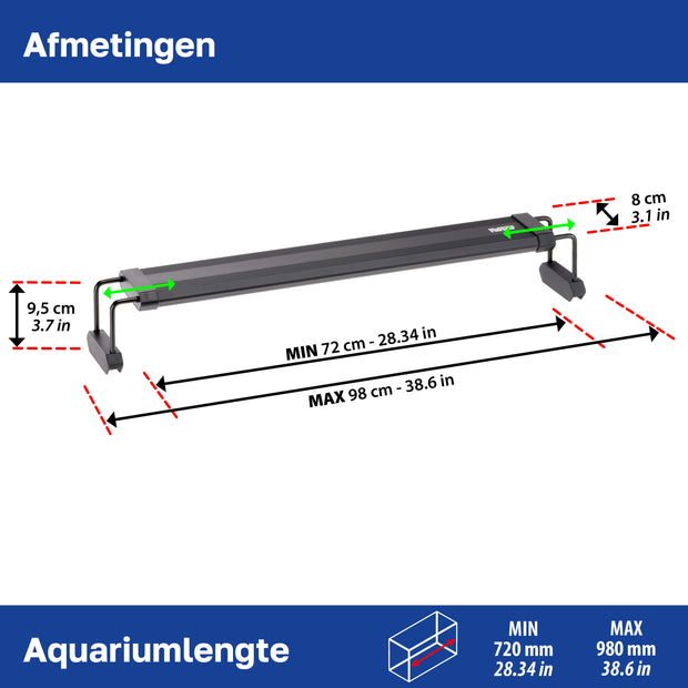 Lâmpada AQ-LUX REEF
