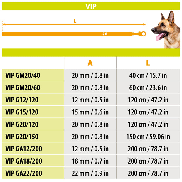 VIP GM皮质牵引绳