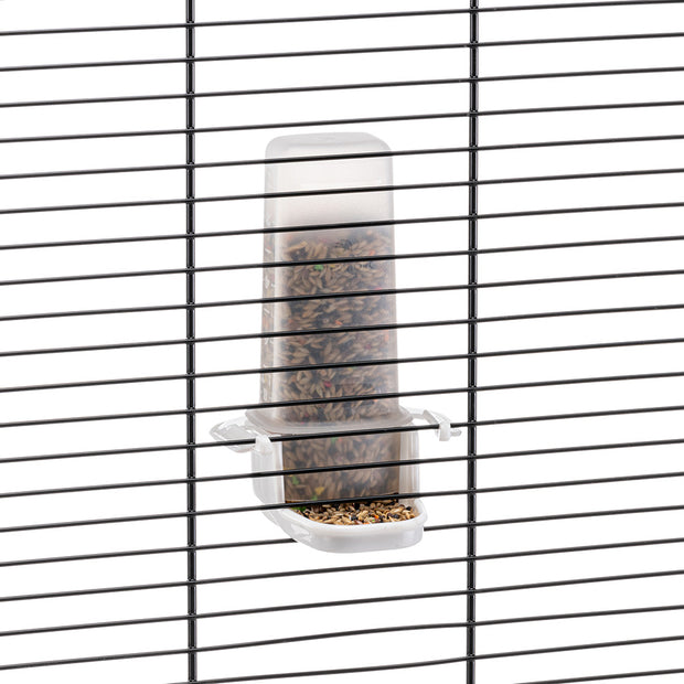 Dispensador de água ou alimento para hamsters e aves