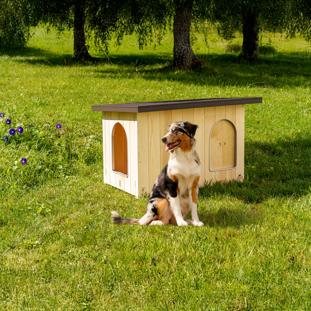CLICKO Casinha de madeira para cães