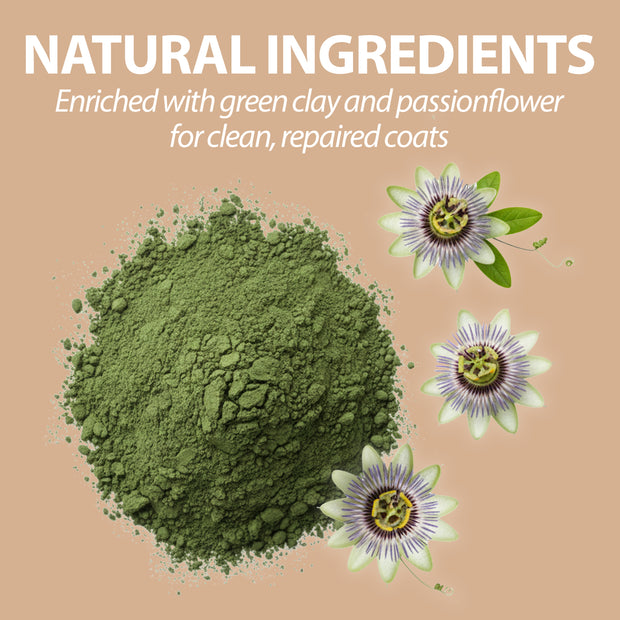 ШАМПУНЬ ДЛЯ СОБАК NATURÉ С ЗЕЛЁНОЙ ГЛИНОЙ