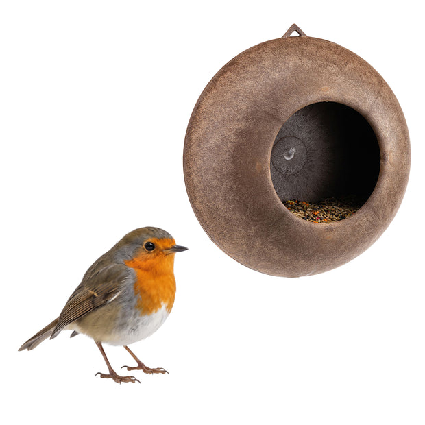 Outdoor feeder for wild birds