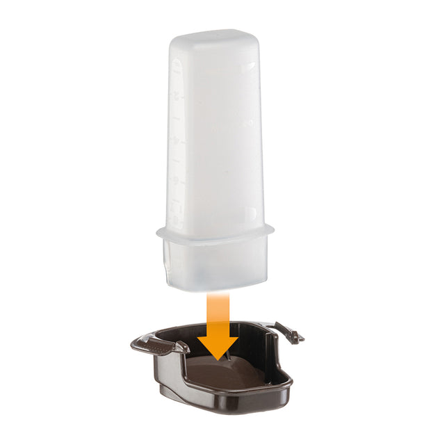Dispensador de água ou alimento para hamsters e aves