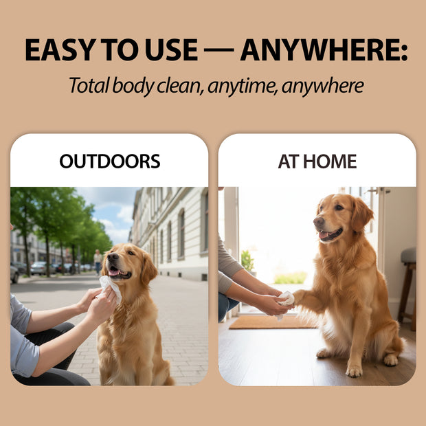 CHAMOMILE DOG AND CAT WIPES  NATURÉ  (X40)