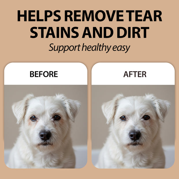 NATURÉ TOALHETES DE LIMPEZA PARA OS OLHOS –PARA CÃES E GATOS (x120)