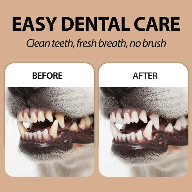 TOALHETES DENTÁRIAS DESCARTÁVEIS NATURÉ - PARA CÃES E GATOS (x50)