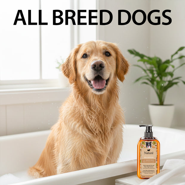 NATURÉ DOG SHAMPOO WITH ALMOND OIL