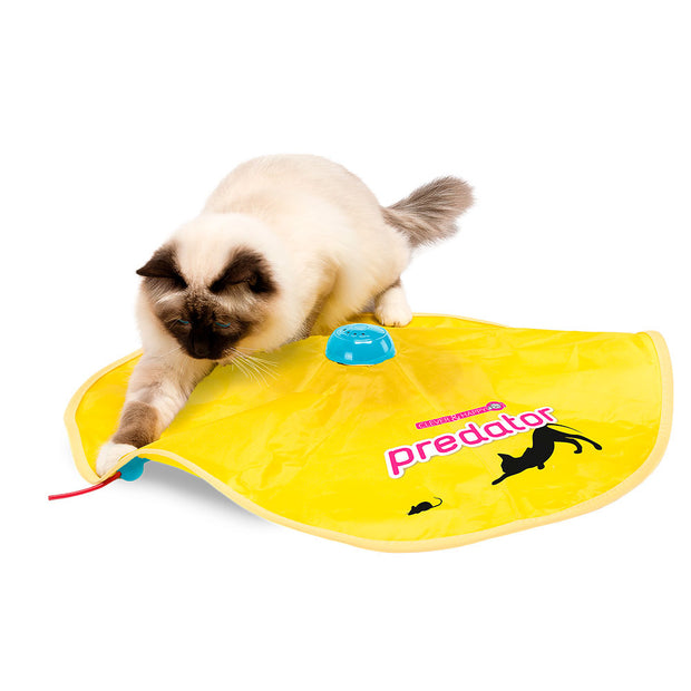 捕食者电动猫玩具