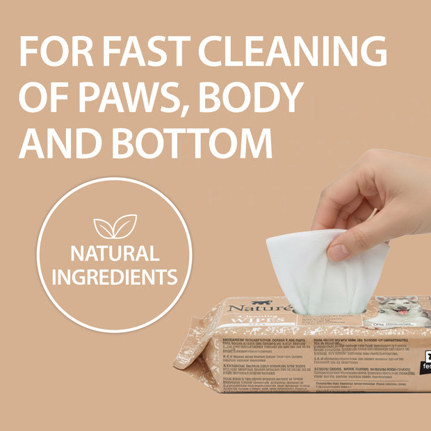 CHAMOMILE DOG AND CAT WIPES  NATURÉ  (X40)