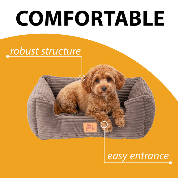 SWEETIE CORDUROY Soft bed for dogs and cats