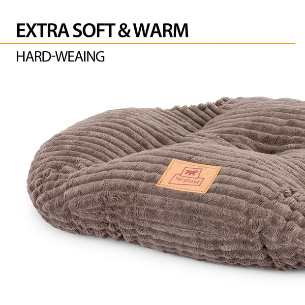RELAX CORDUROY Almofada oval para cães e gatos