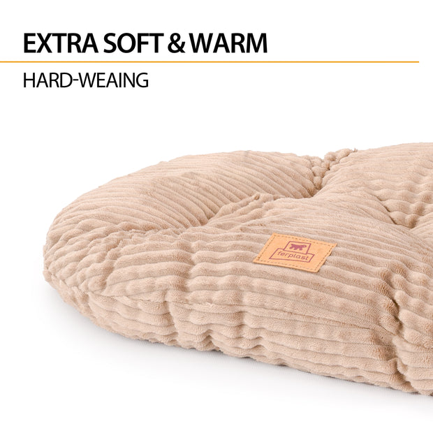 RELAX CORDUROY Almofada oval para cães e gatos