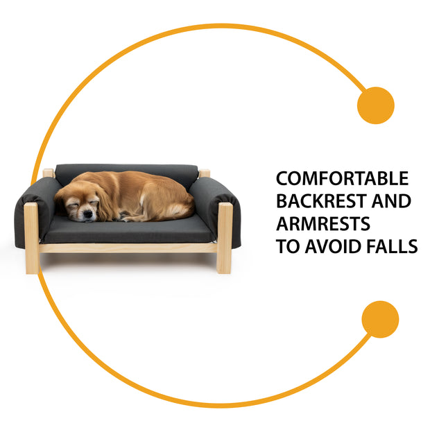 MIZU Wooden Dog and Cat Bed