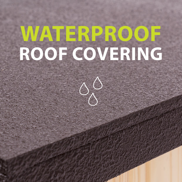 CLICKO деревянная будка для собак