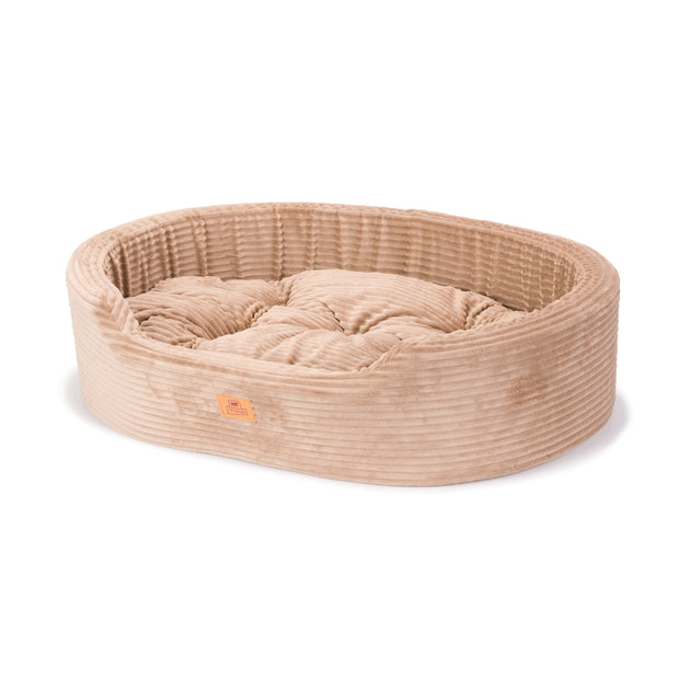 DANDY CORDUROY Cama tipo sofá com almofada removível para cães e gatos