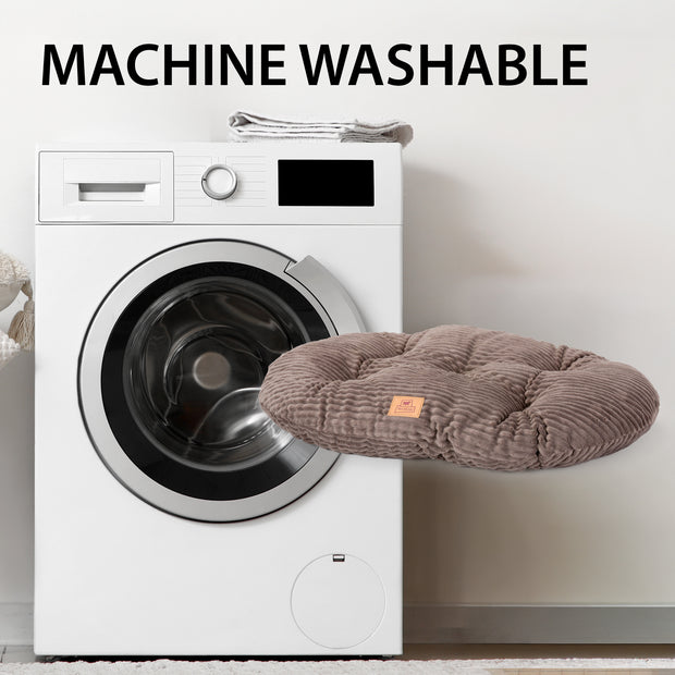 RELAX CORDUROY Almofada oval para cães e gatos