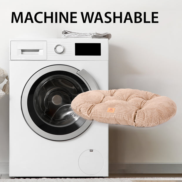 RELAX CORDUROY Almofada oval para cães e gatos